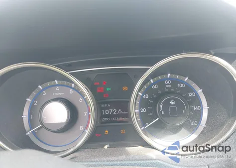 2012 Hyundai Sonata Gls Pzev from USA, damaged, VIN 5NPEB4AC4CH423994